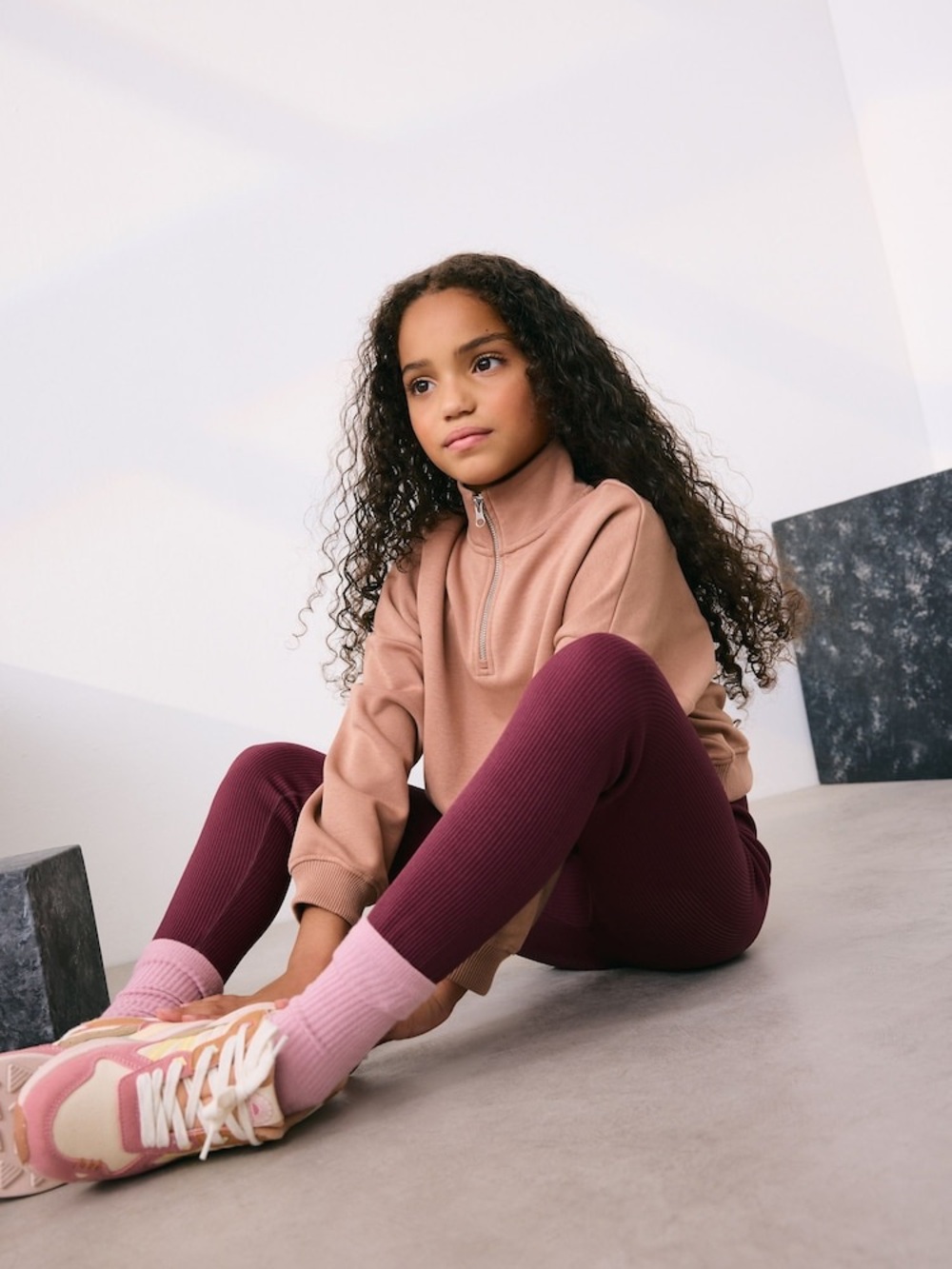 Zara Ribbed Knit Leggings